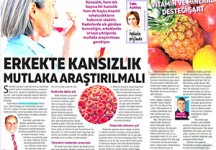 Erkekte Kansızlık Mutlaka Araştırılmalı